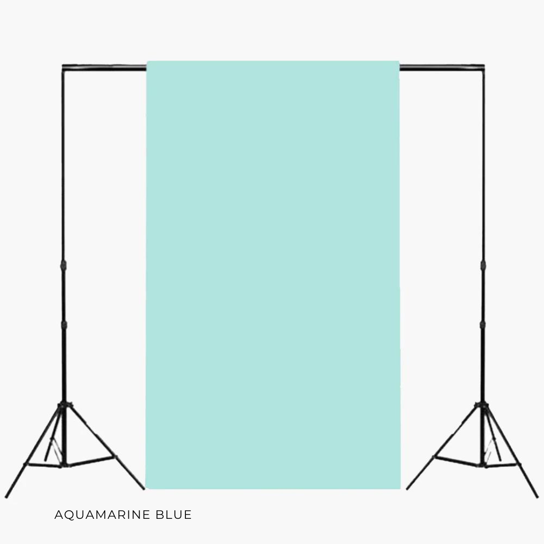aquamarine blue paper backdrop